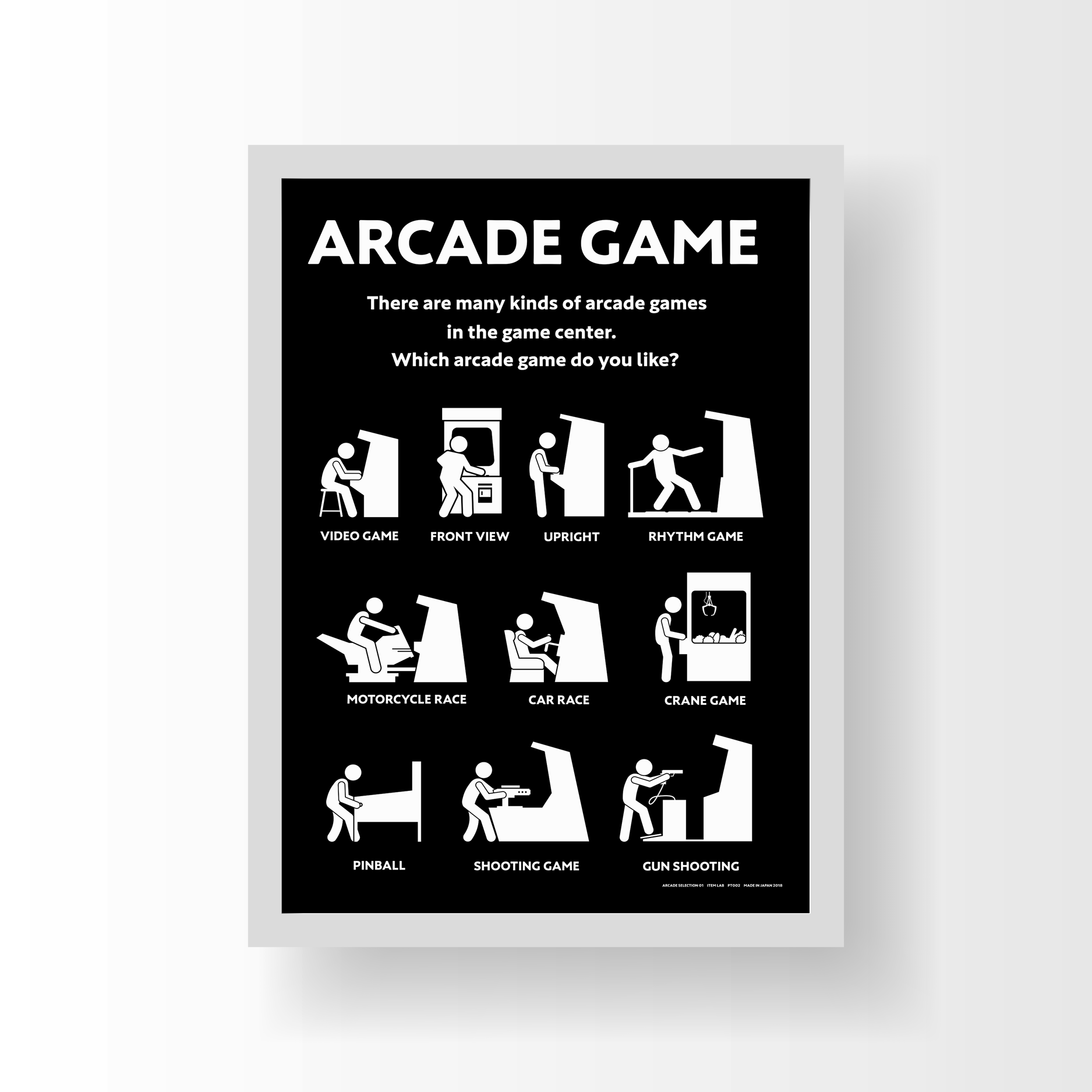 ARCADE GAME BLACK version